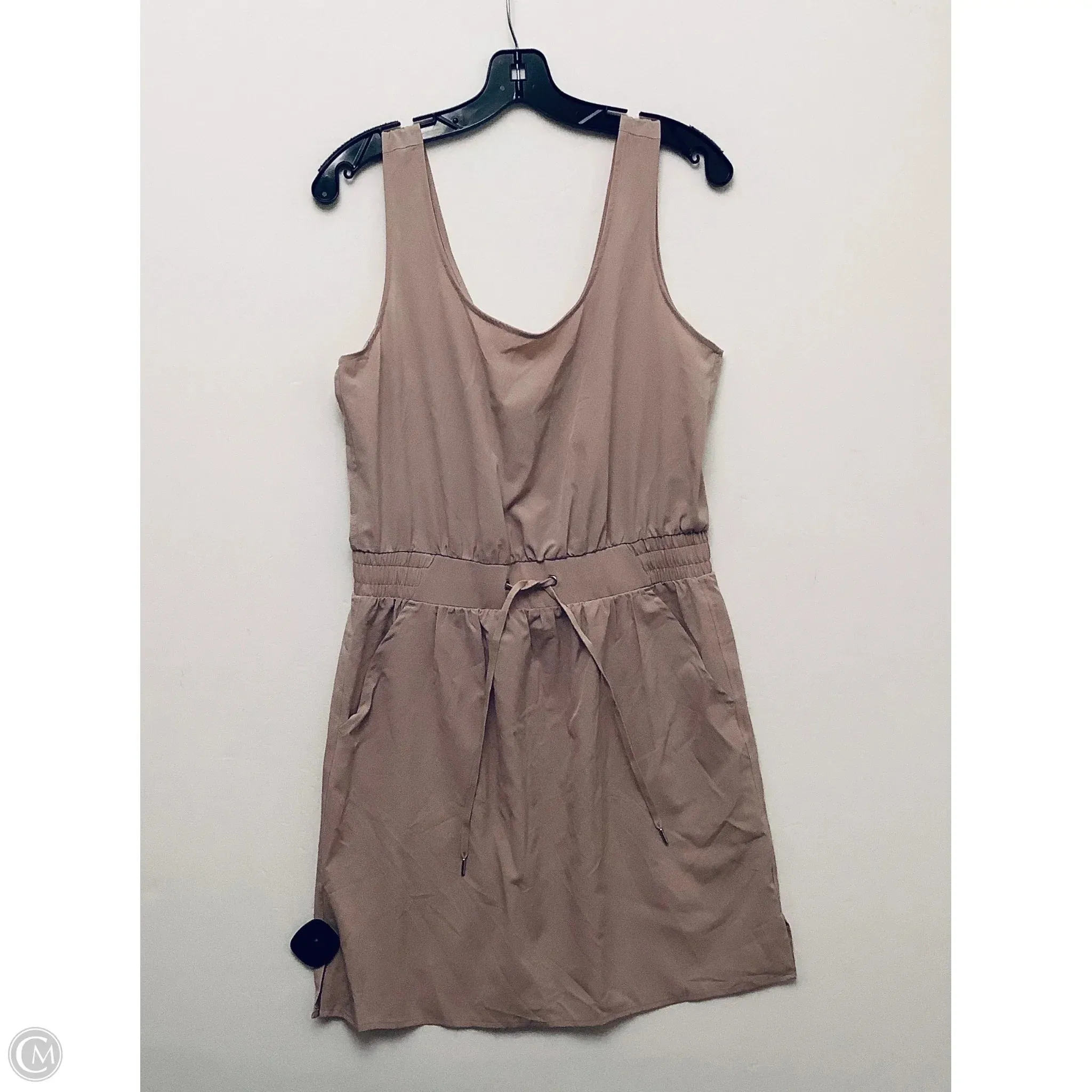 Athletic Dress By Calia In Tan. Size: M