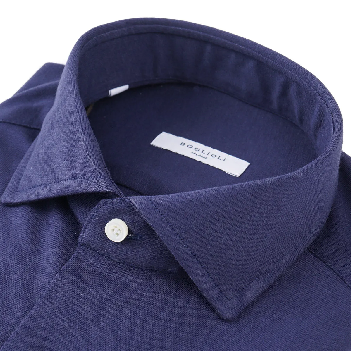 Boglioli Extra-Slim Jersey Cotton Shirt