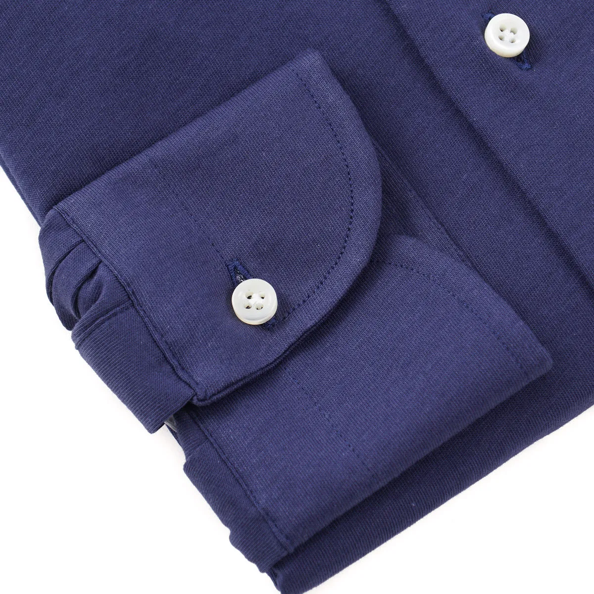 Boglioli Extra-Slim Jersey Cotton Shirt