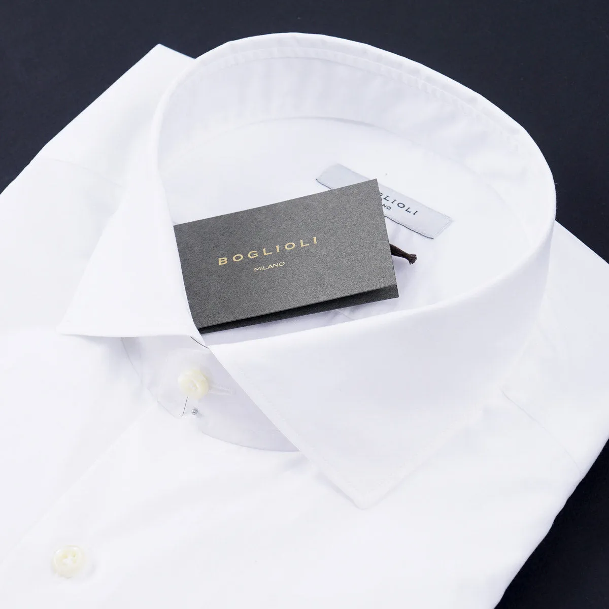 Boglioli Regular-Fit Cotton Dress Shirt