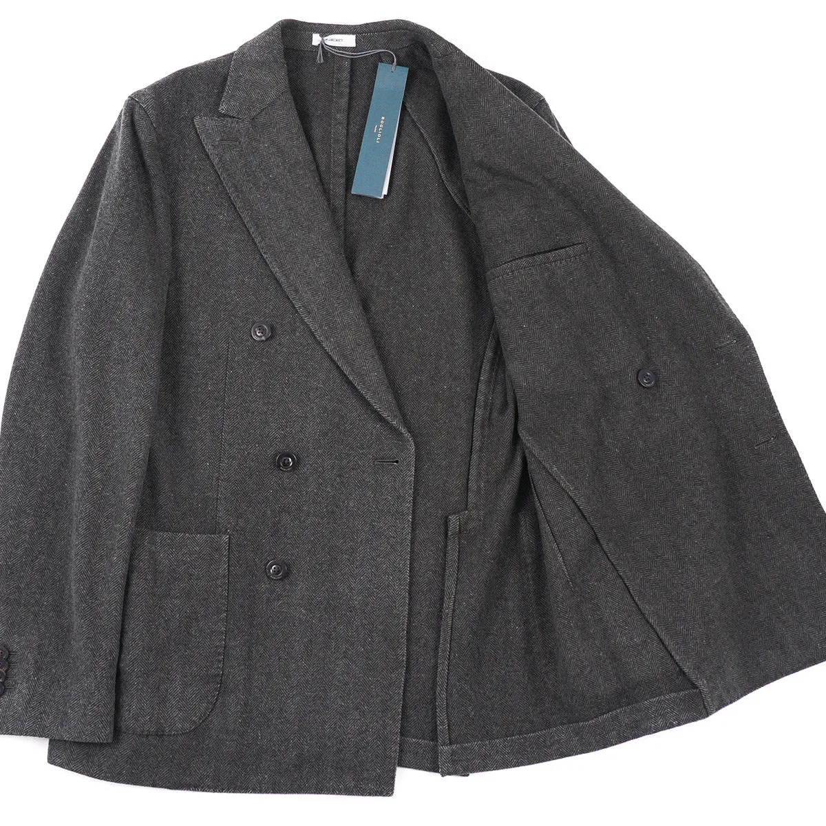 Boglioli Wool-Cashmere K-Jacket Sport Coat
