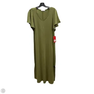 Dress Casual Maxi By 89th And Madison In Green. Size: S
