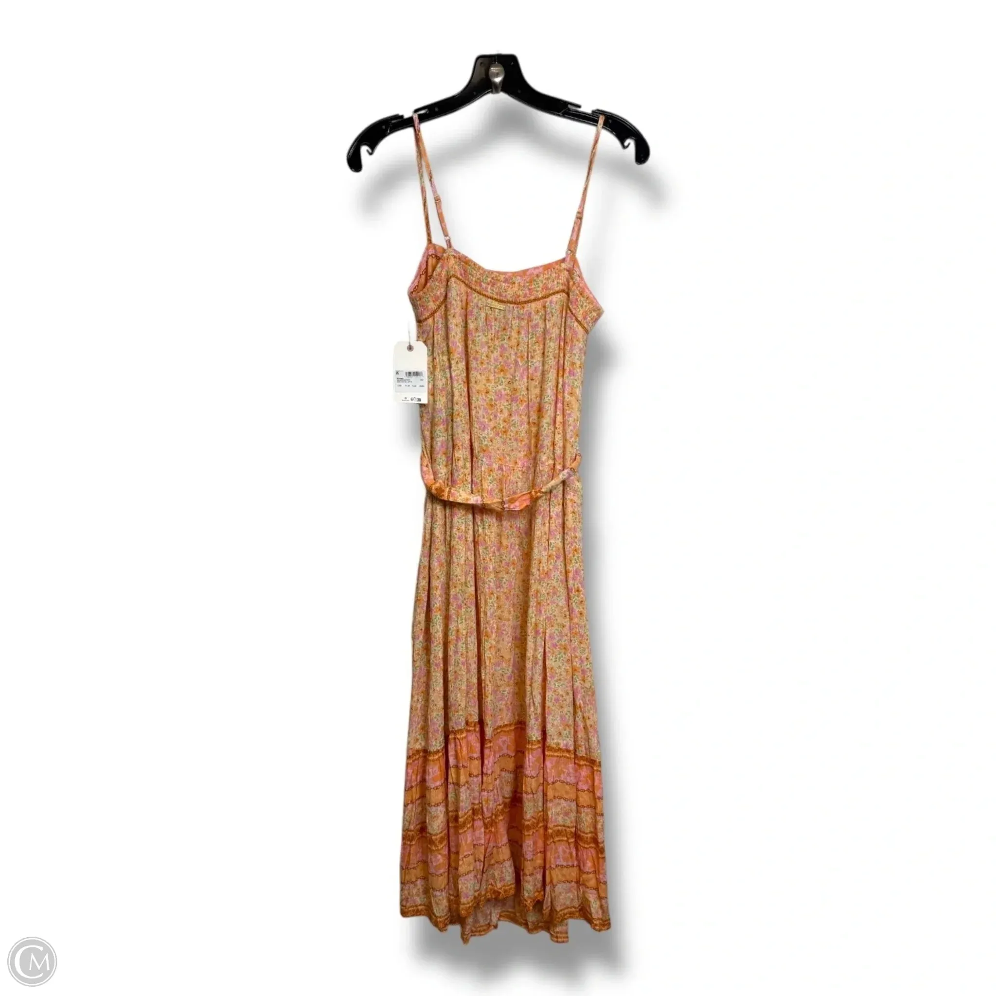 Dress Casual Maxi By Billabong In Peach. Size: M