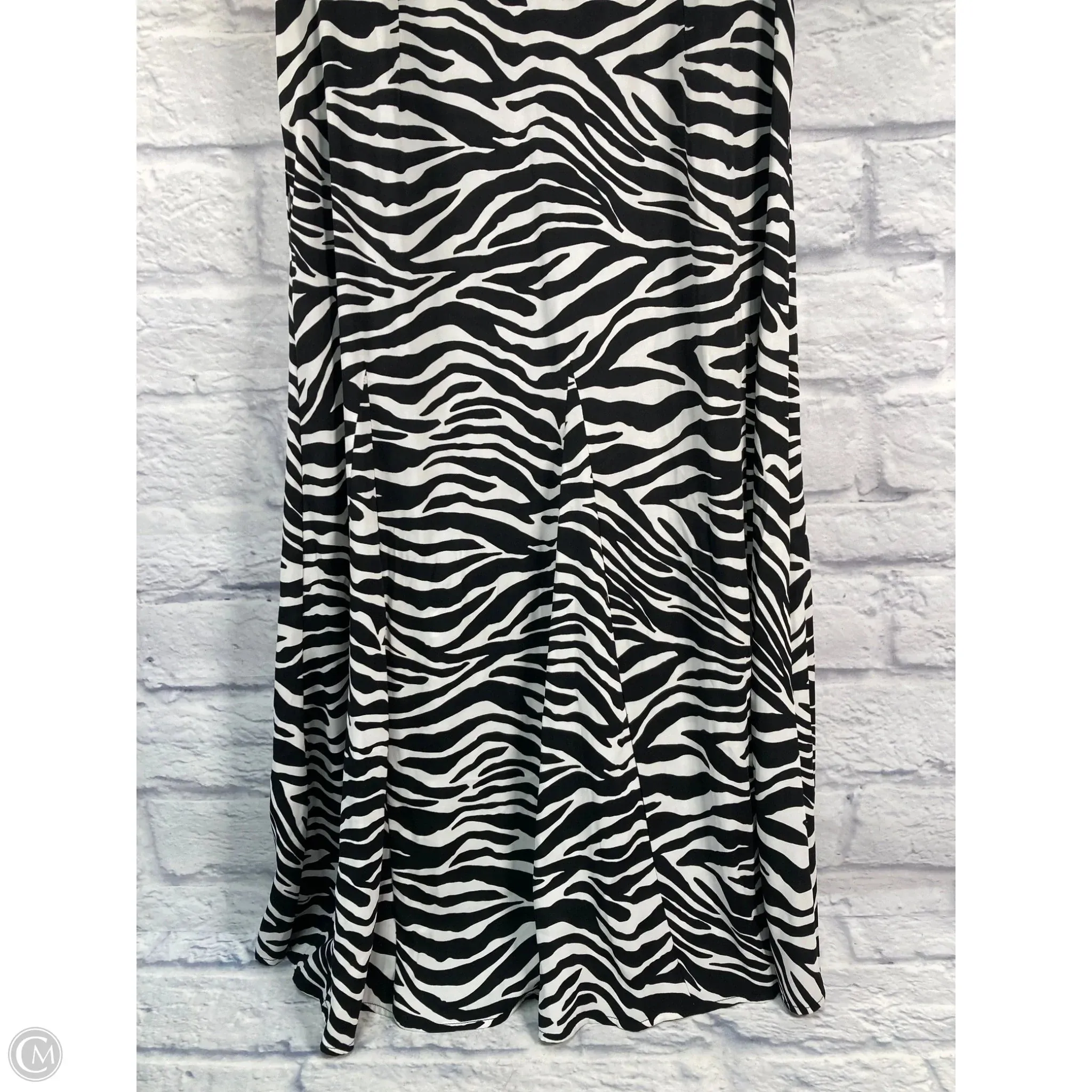 Dress Casual Maxi By Chicos In Zebra Print. Size: Sp