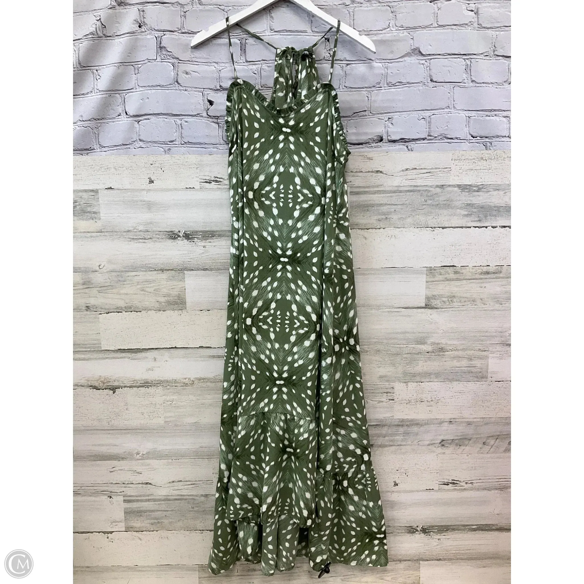 Dress Casual Maxi By Clothes Mentor In Green. Size: M