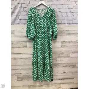 Dress Casual Maxi By Clothes Mentor In Green. Size: M