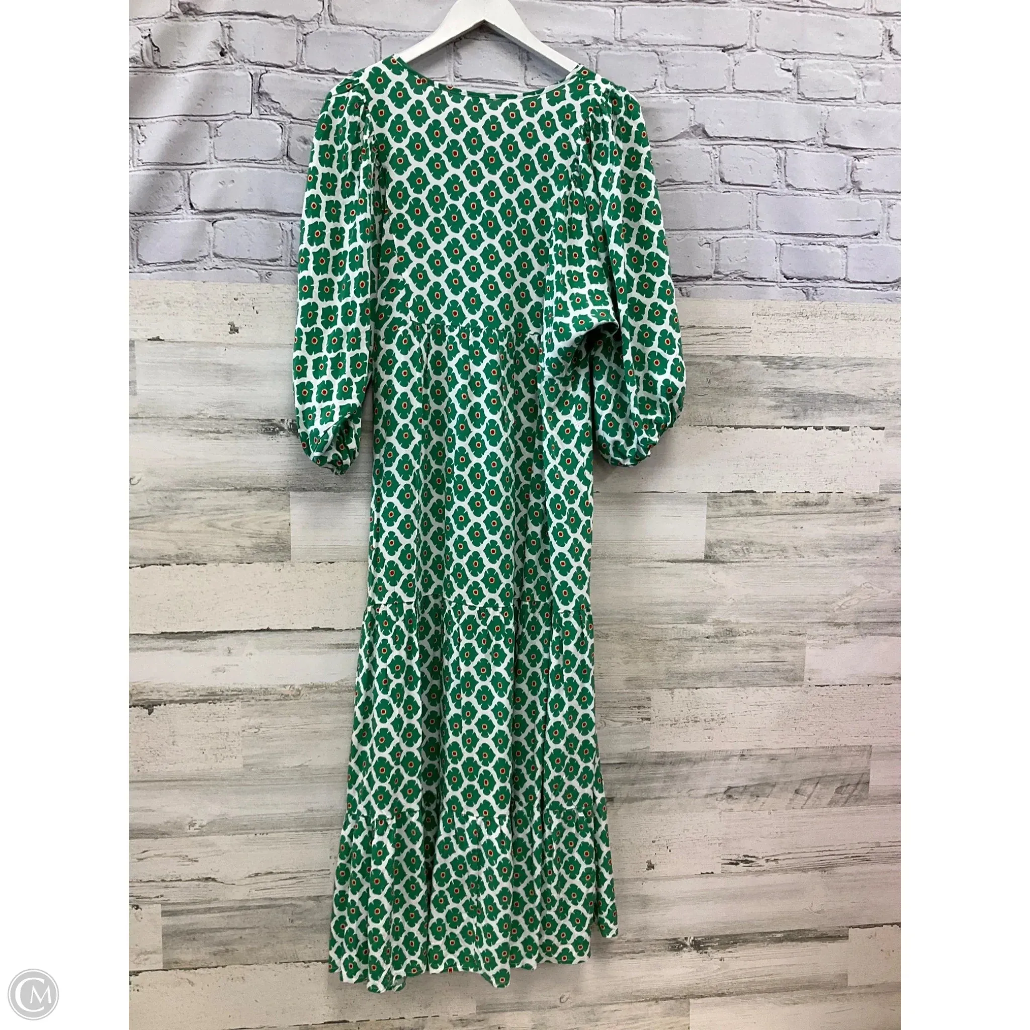 Dress Casual Maxi By Clothes Mentor In Green. Size: M