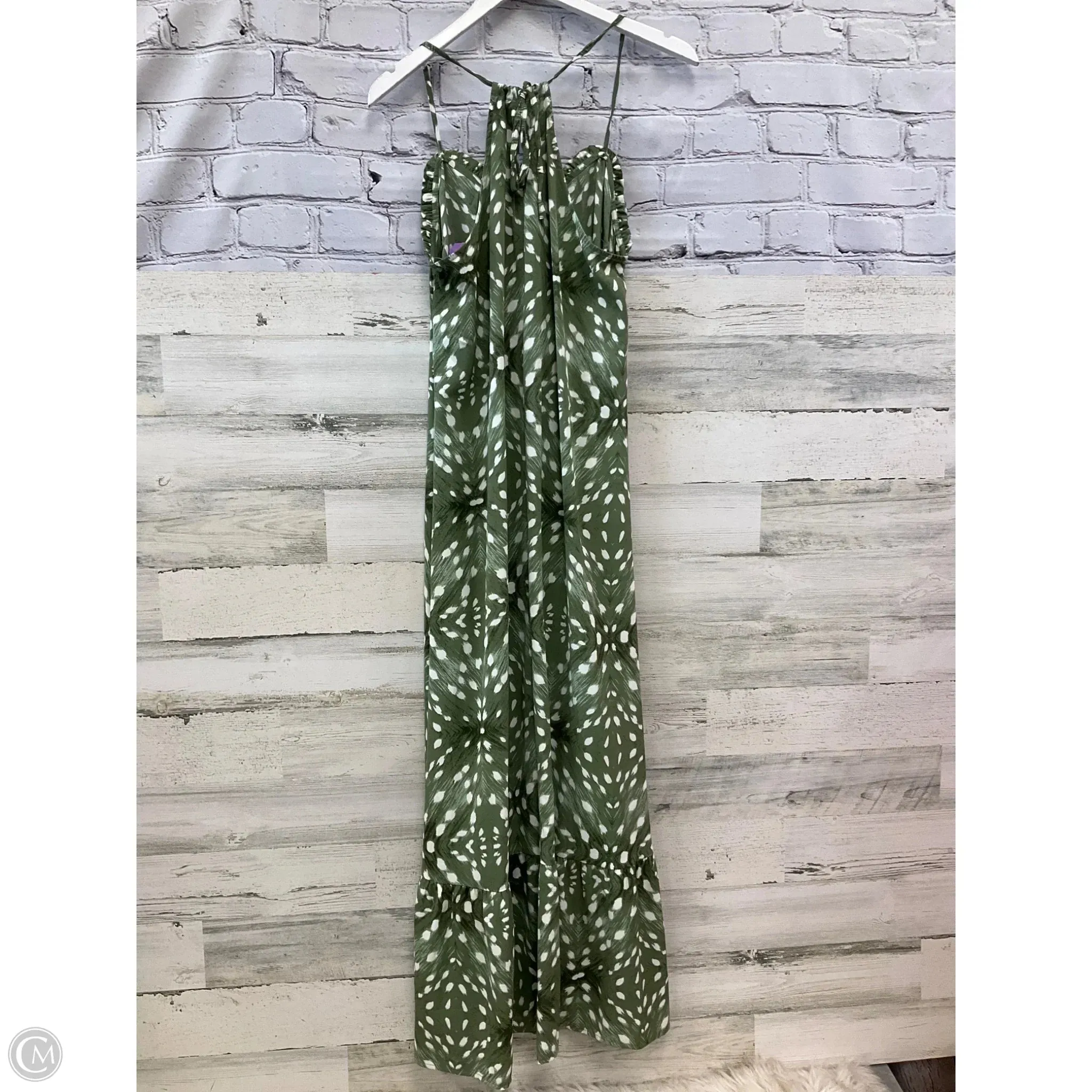 Dress Casual Maxi By Clothes Mentor In Green. Size: M