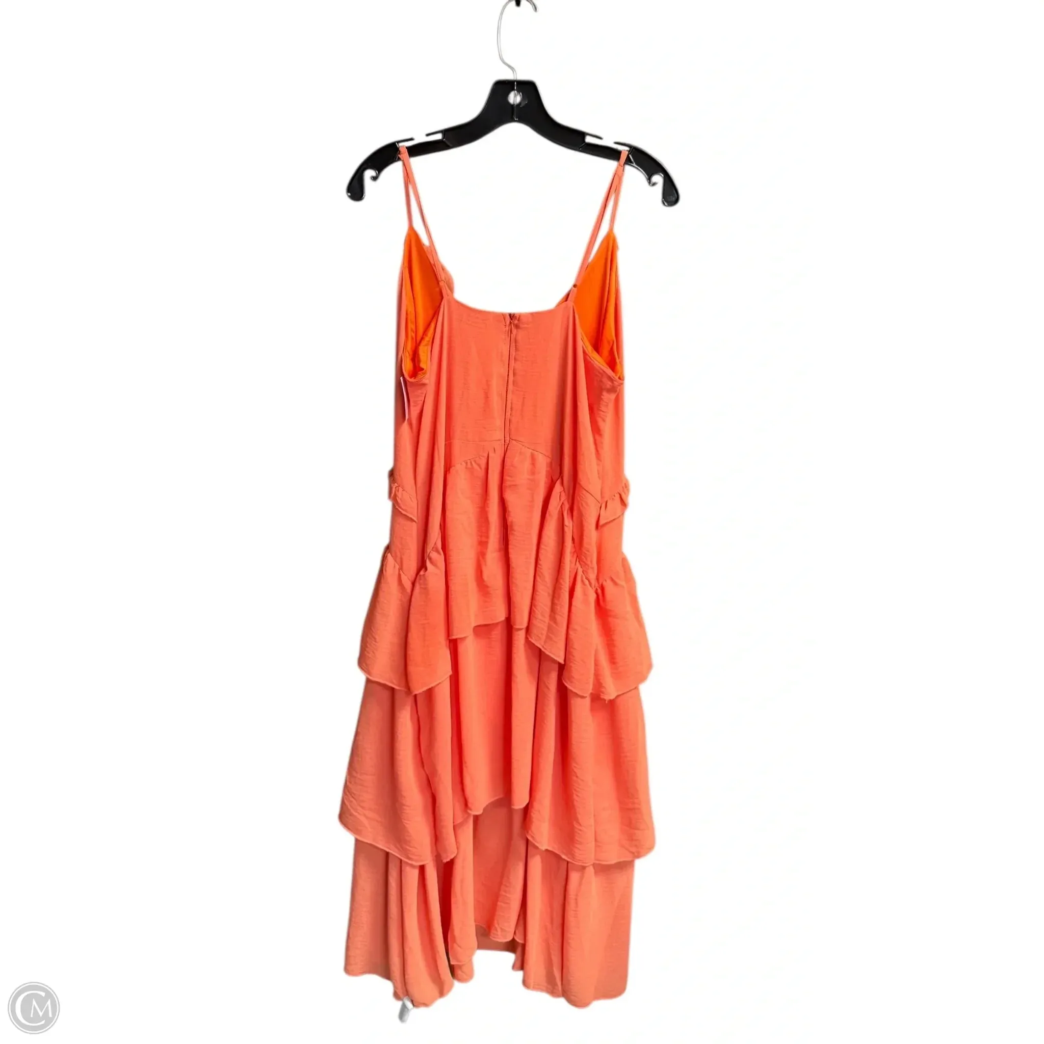 Dress Casual Maxi By Clothes Mentor In Orange. Size: L