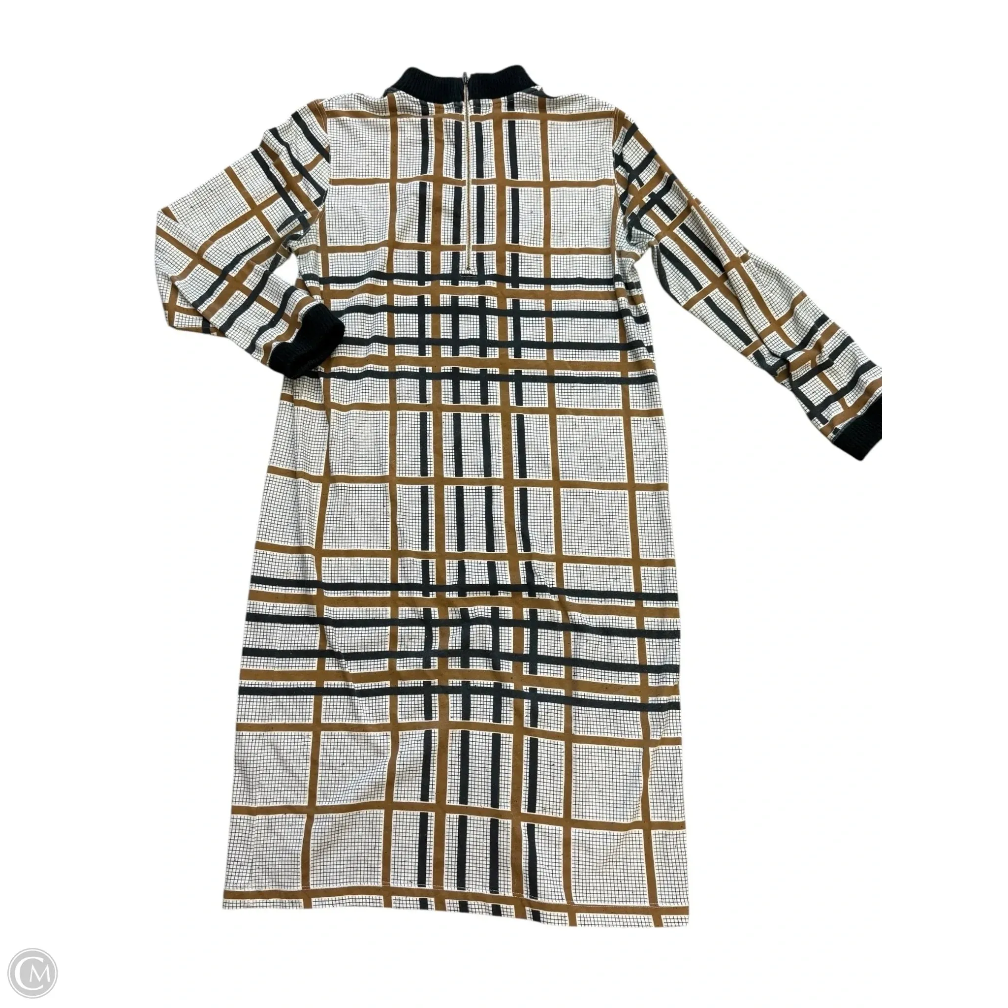 Dress Casual Maxi By Cma In Black & Cream. Size: S