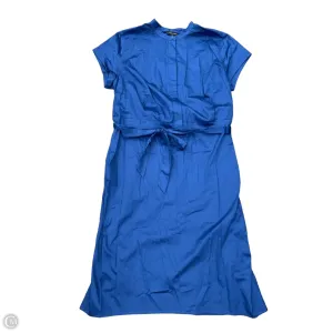 Dress Casual Maxi By Cmc In Blue. Size: 16