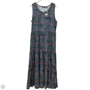 Dress Casual Maxi By Lands End In Blue. Size: L