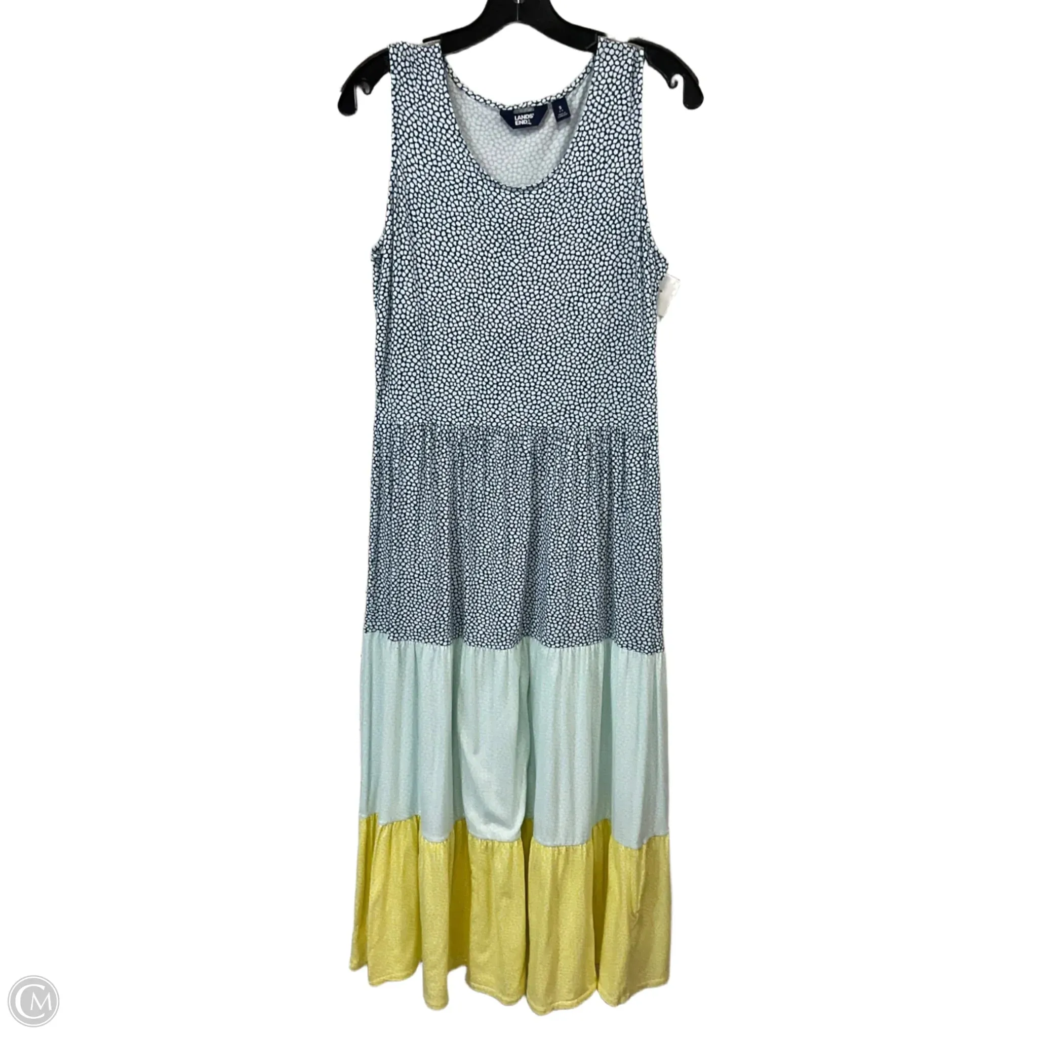 Dress Casual Maxi By Lands End In Blue. Size: S