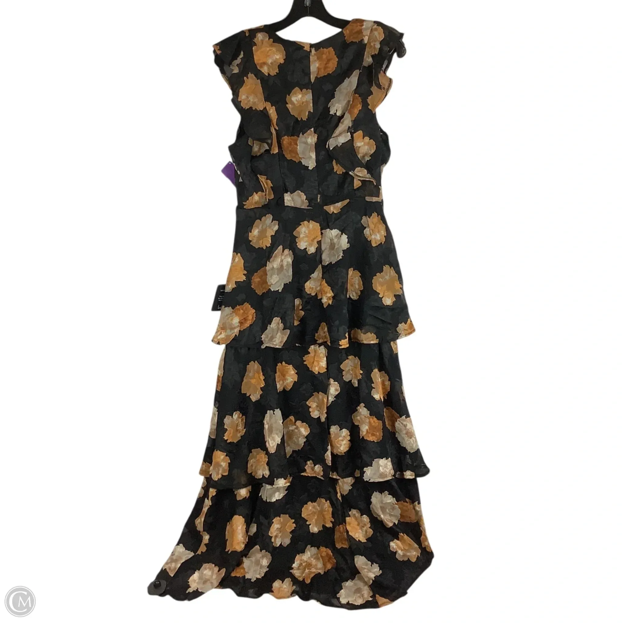 Dress Casual Maxi By Lulus In Black. Size: L