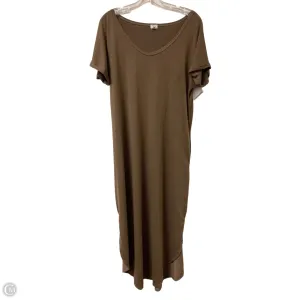 Dress Casual Maxi By Match In Brown. Size: M