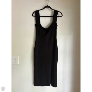 Dress Casual Maxi By Reformation In Black. Size: L