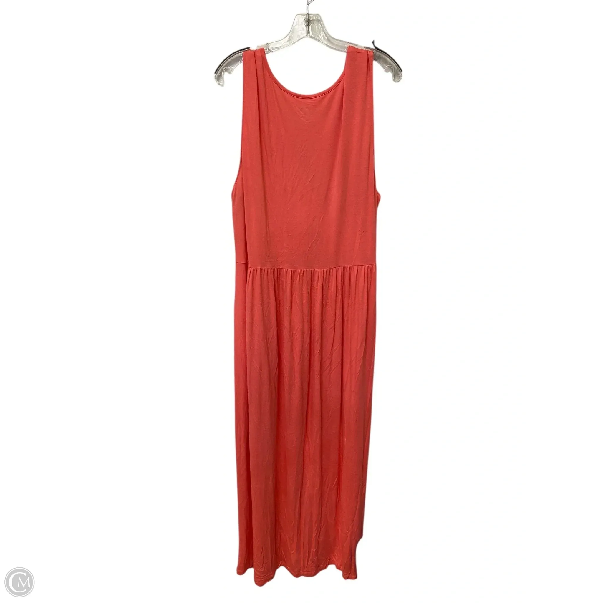 Dress Casual Maxi By Soho Design Group In Pink. Size: Xxl