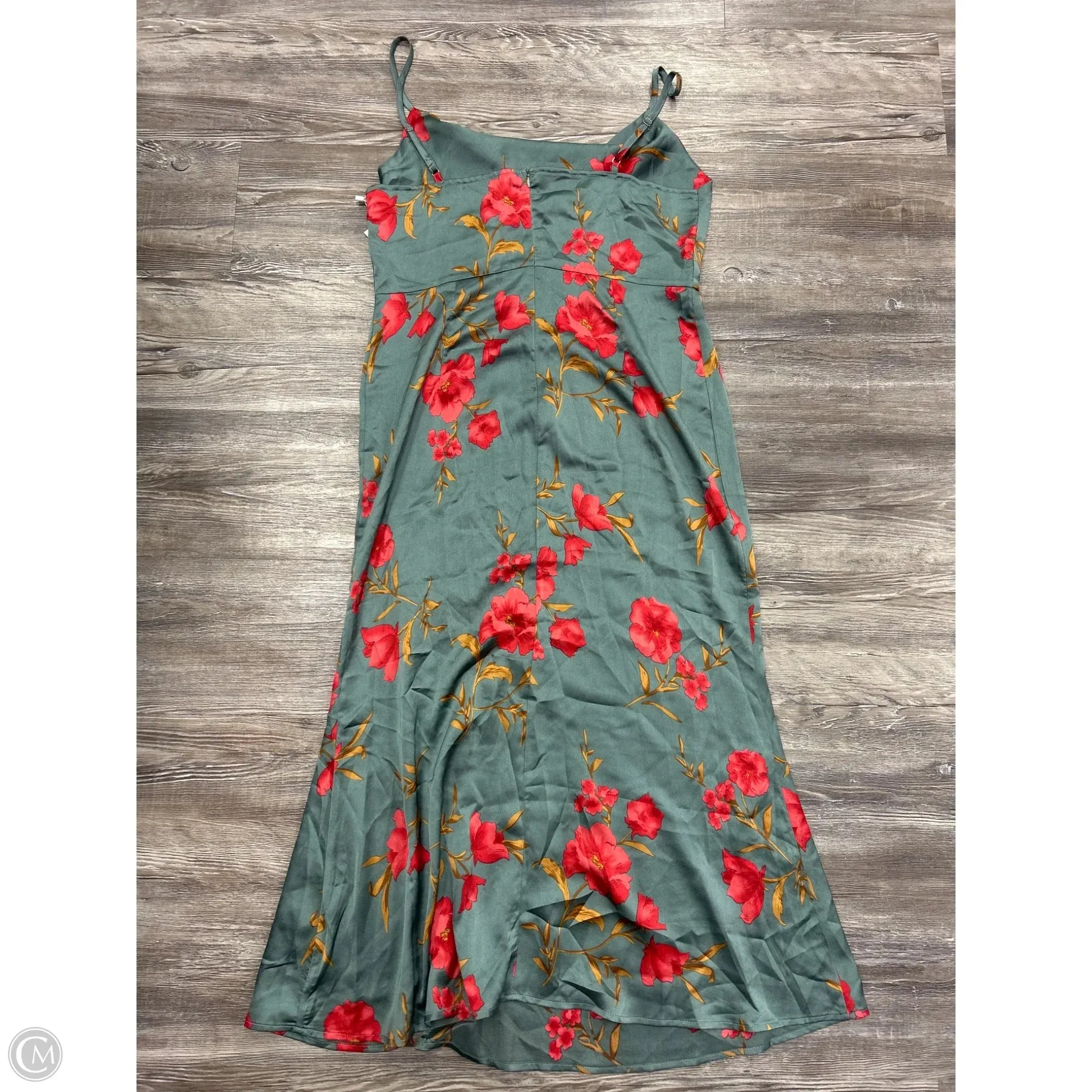 Dress Casual Maxi By Tsher In Blue & Pink. Size: L