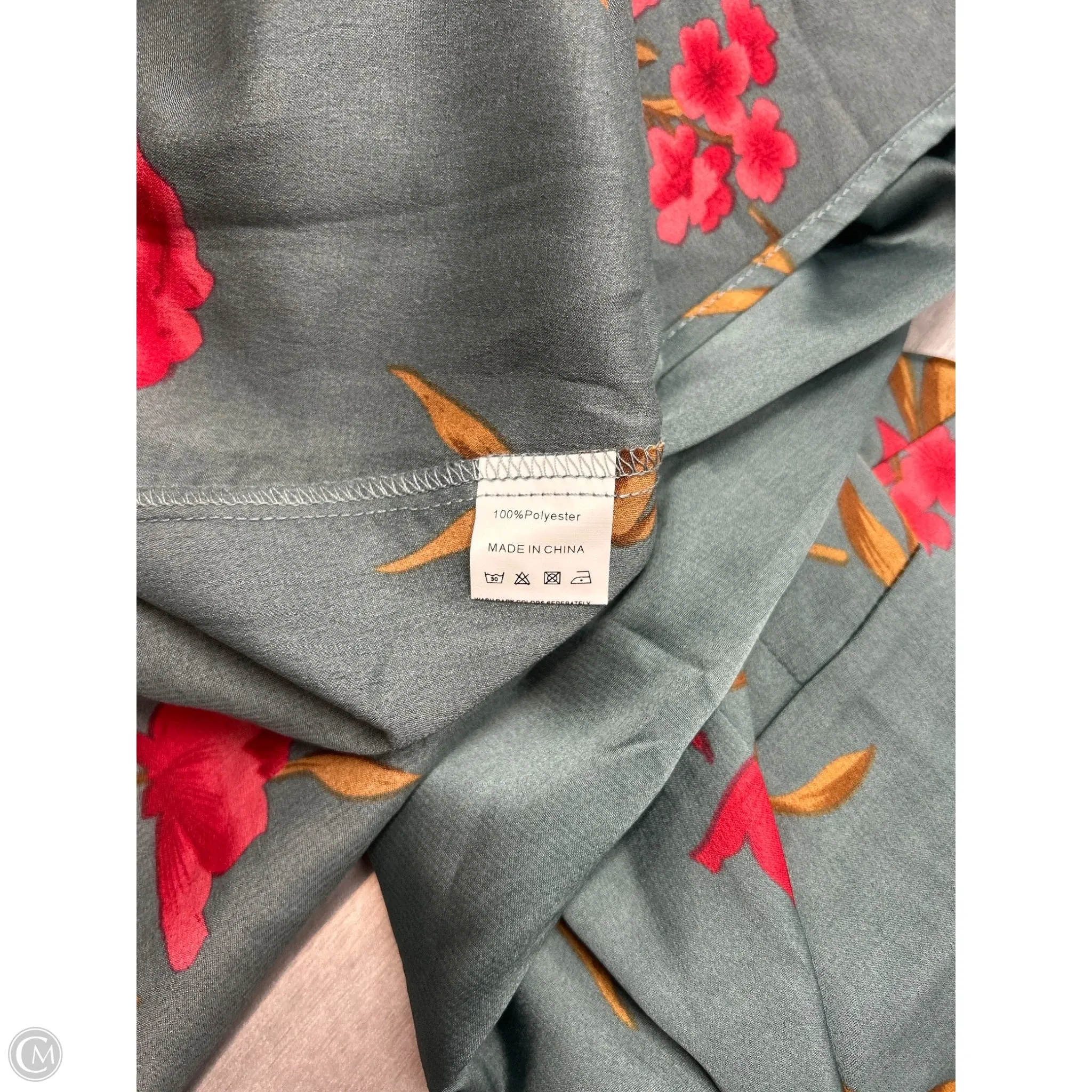 Dress Casual Maxi By Tsher In Blue & Pink. Size: L