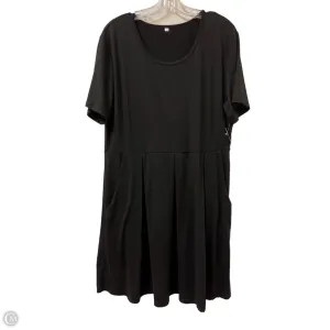 Dress Casual Midi By Clothes Mentor In Black. Size: 1x