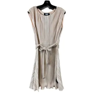 Dress Casual Midi By Dkny In Gold. Size: L