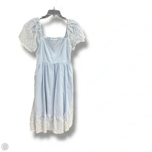 Dress Casual Midi By English Factory In Blue. Size: S