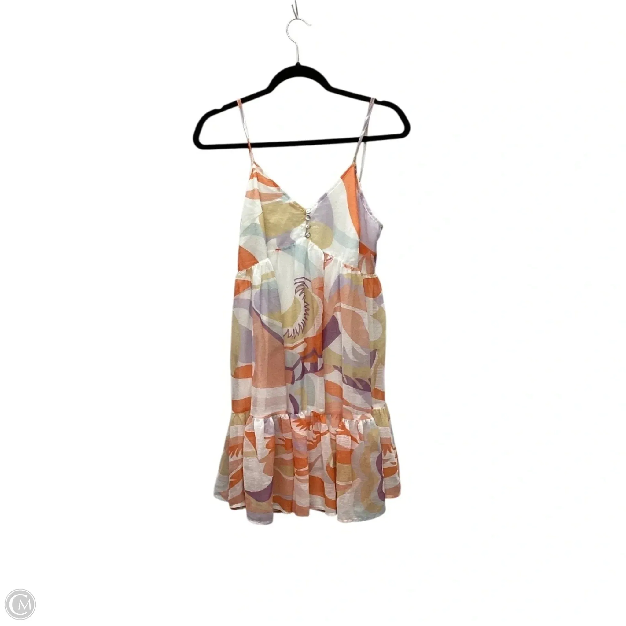 Dress Casual Midi By Entro In Multi-colored. Size: S