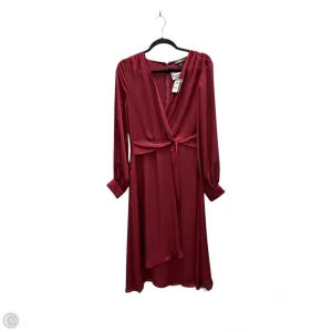 Dress Casual Midi By Express In Red. Size: M