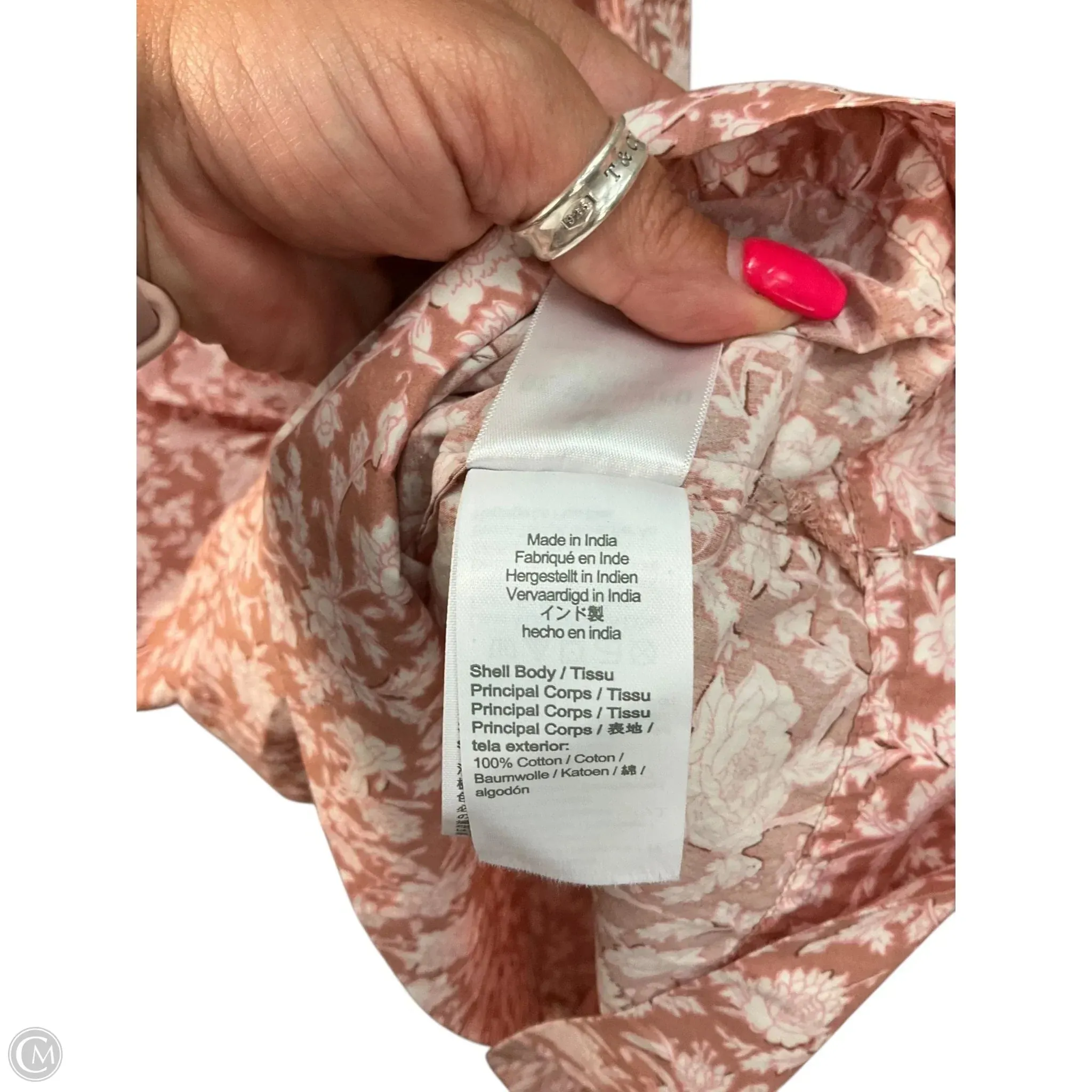 Dress Casual Midi By J. Crew In Pink. Size: M