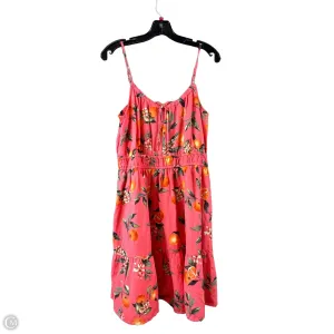 Dress Casual Midi By Loft In Orange. Size: M