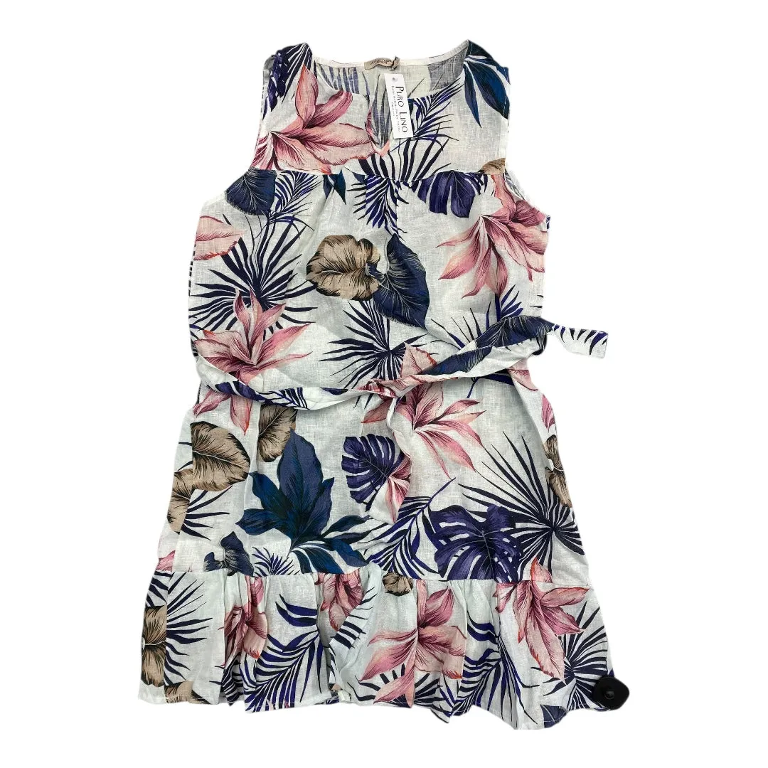Dress Casual Midi By lungo larno In Multi. Size:L