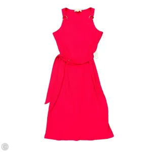 Dress Casual Midi By Michael By Michael Kors In Pink. Size: Xl