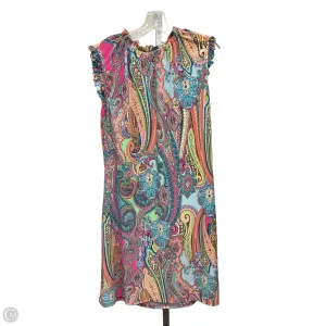 Dress Casual Midi By Tommy Hilfiger In Multi-colored. Size: 14