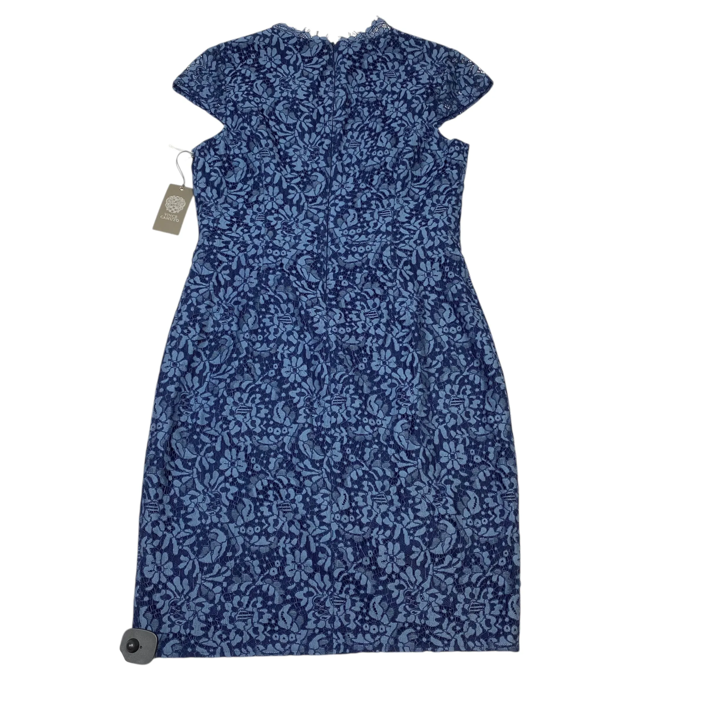 Dress Casual Midi By Vince Camuto In Blue. Size:L