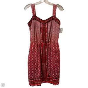 Dress Casual Midi By White House Black Market In Red. Size: S
