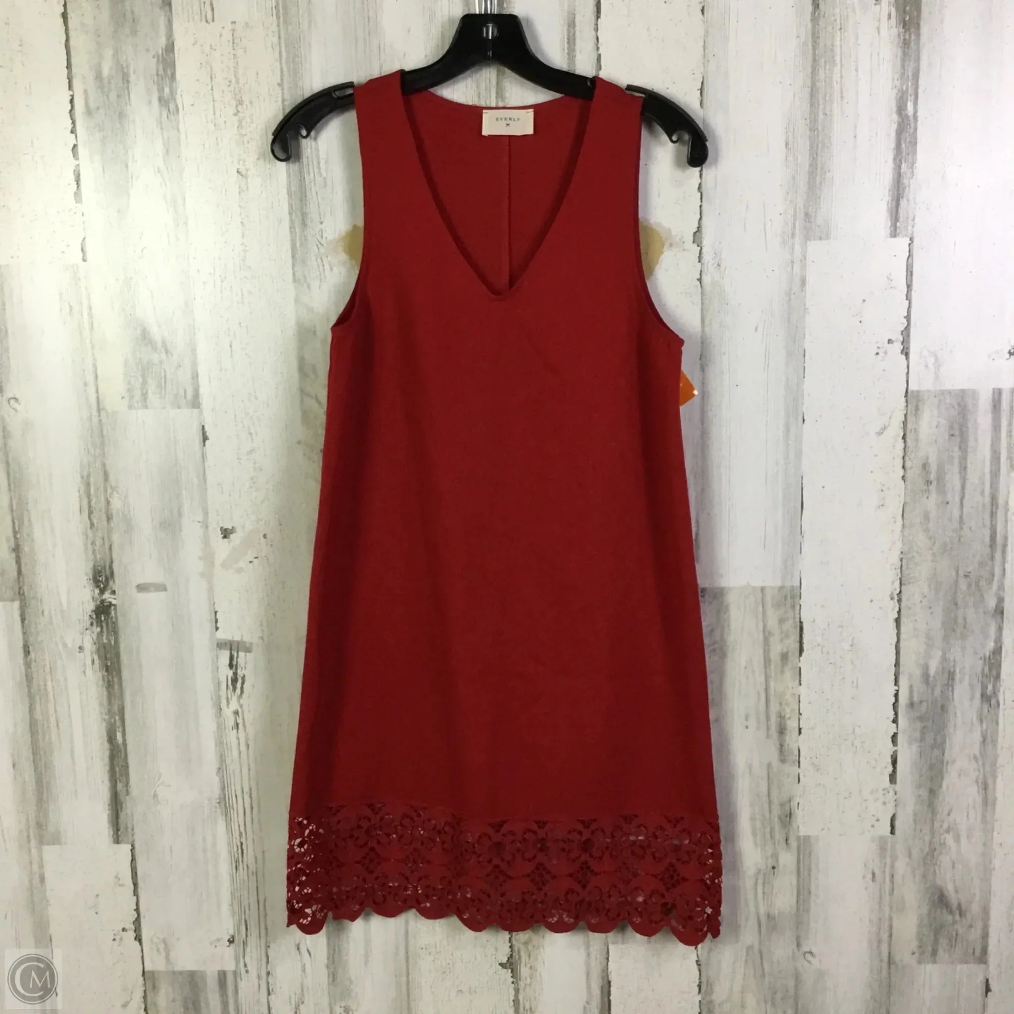 Dress Casual Short By Everly In Red. Size: S