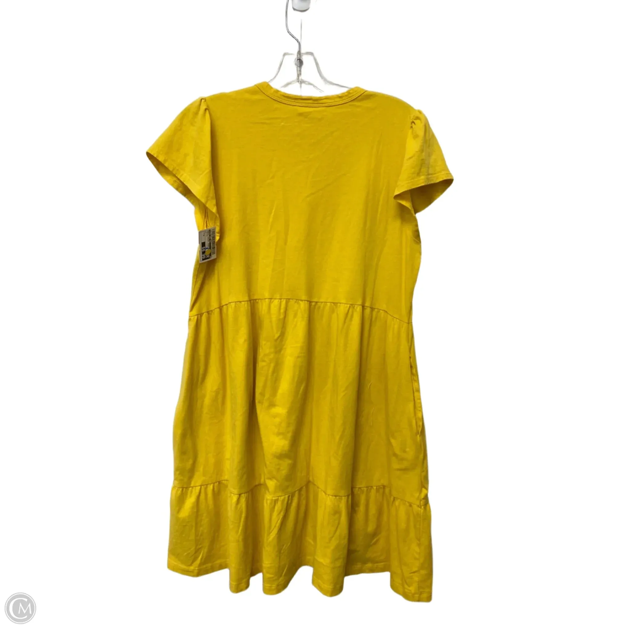 Dress Casual Short By Time And Tru In Yellow. Size: M