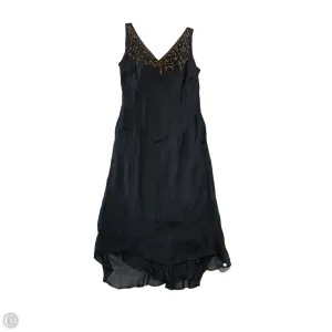 Dress Party Midi By Clothes Mentor In Black & Orange. Size: 8p