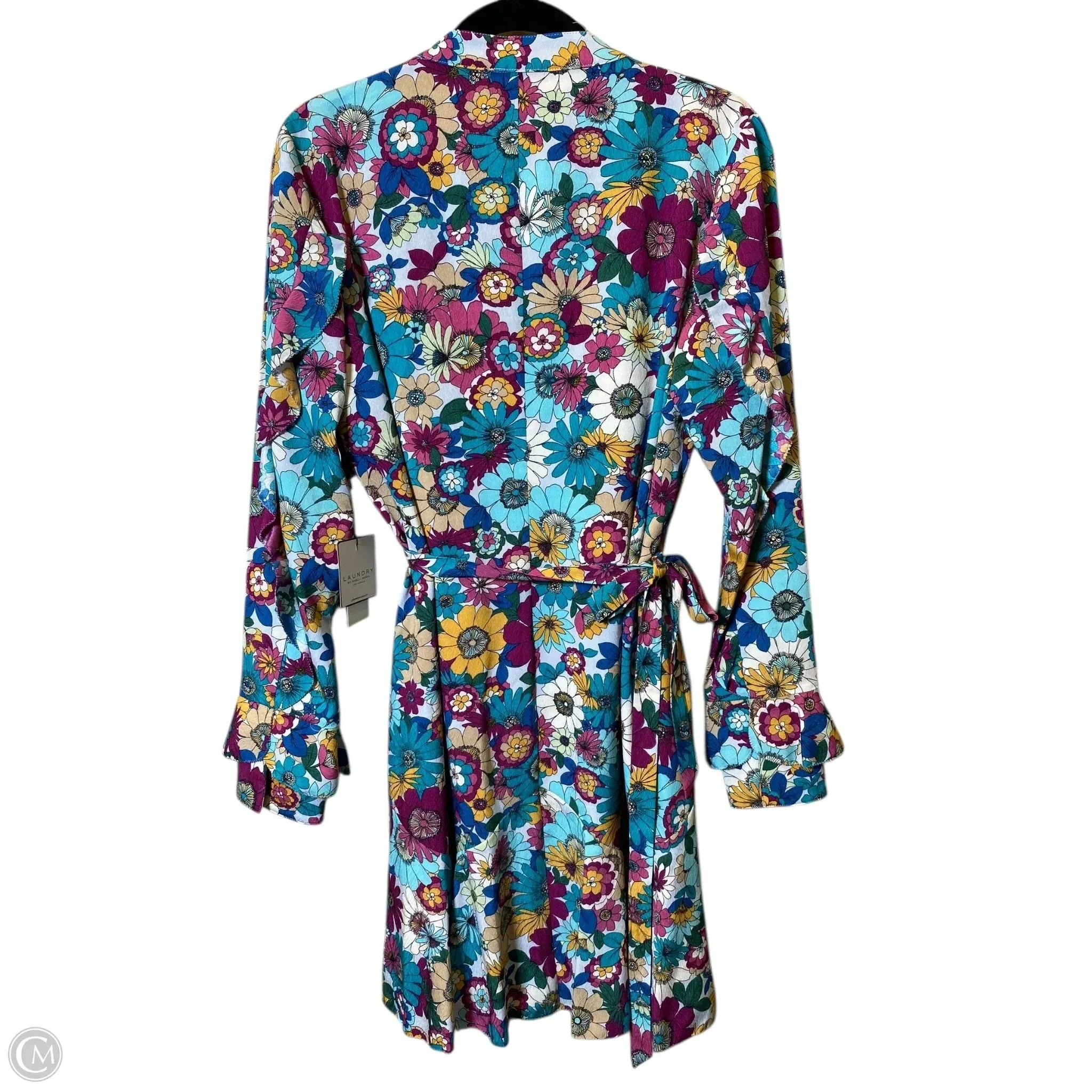 Dress Party Midi By Laundry In Floral Print. Size: L