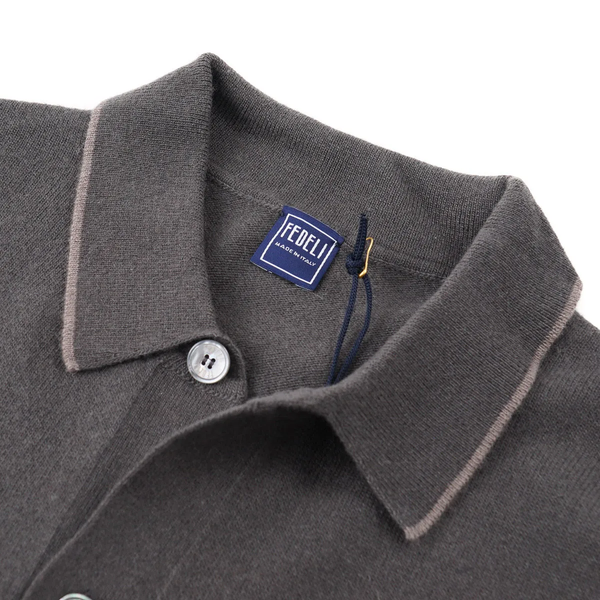 Fedeli Wool-Cashmere Sweater-Shirt