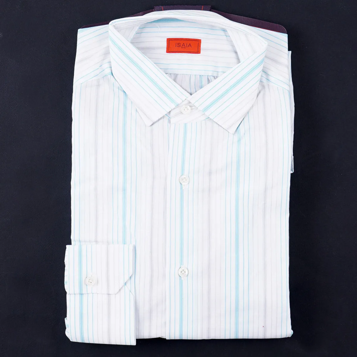 Isaia Tailored-Fit Lightweight Cotton Shirt
