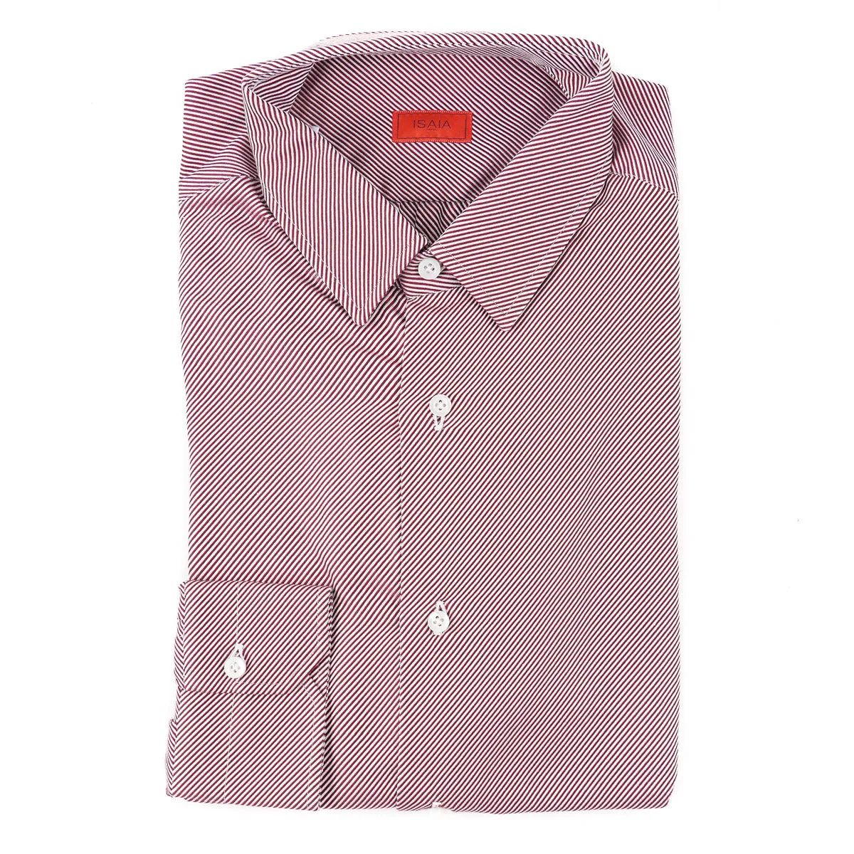 Isaia Tailored-Fit 'Mix' Cotton Shirt