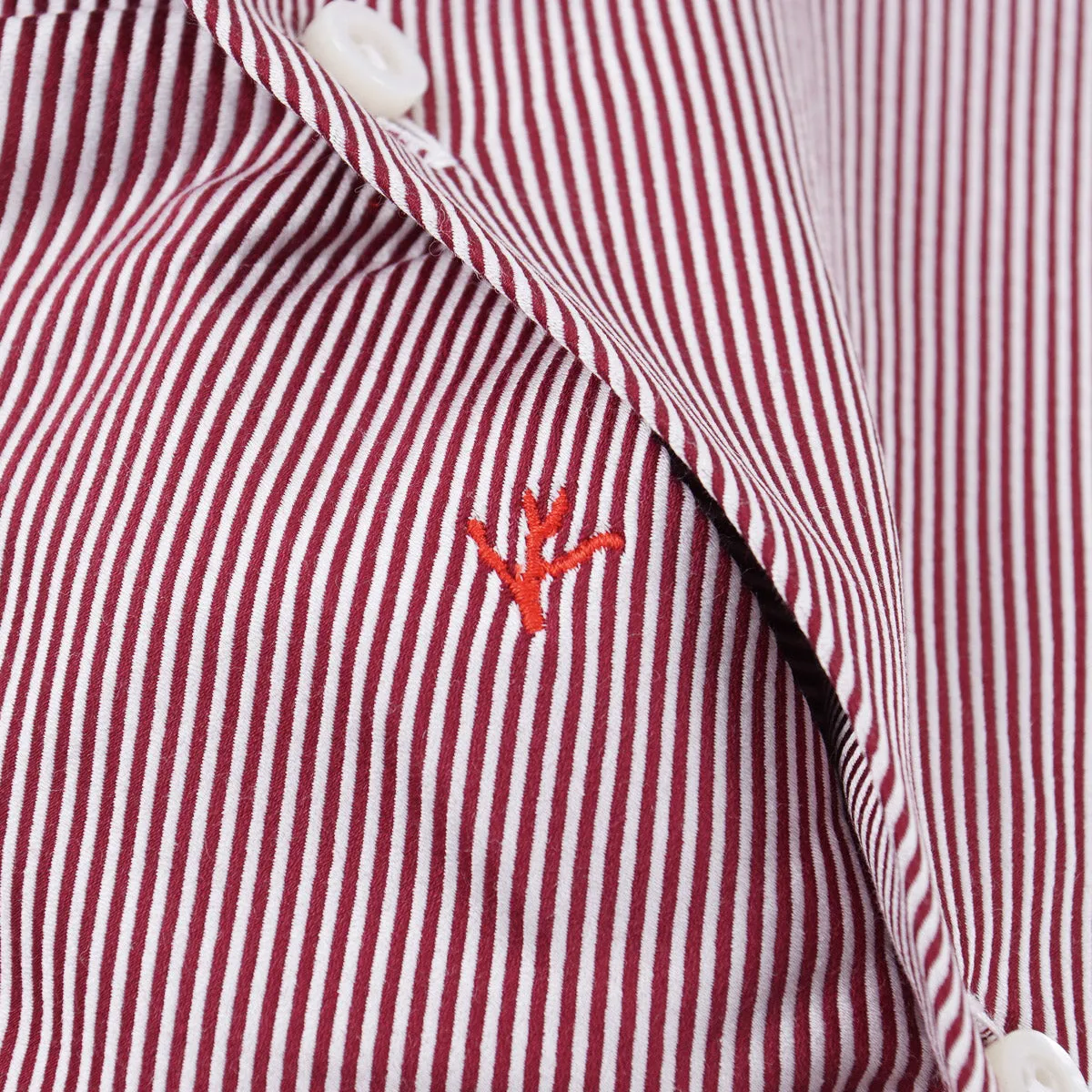 Isaia Tailored-Fit 'Mix' Cotton Shirt