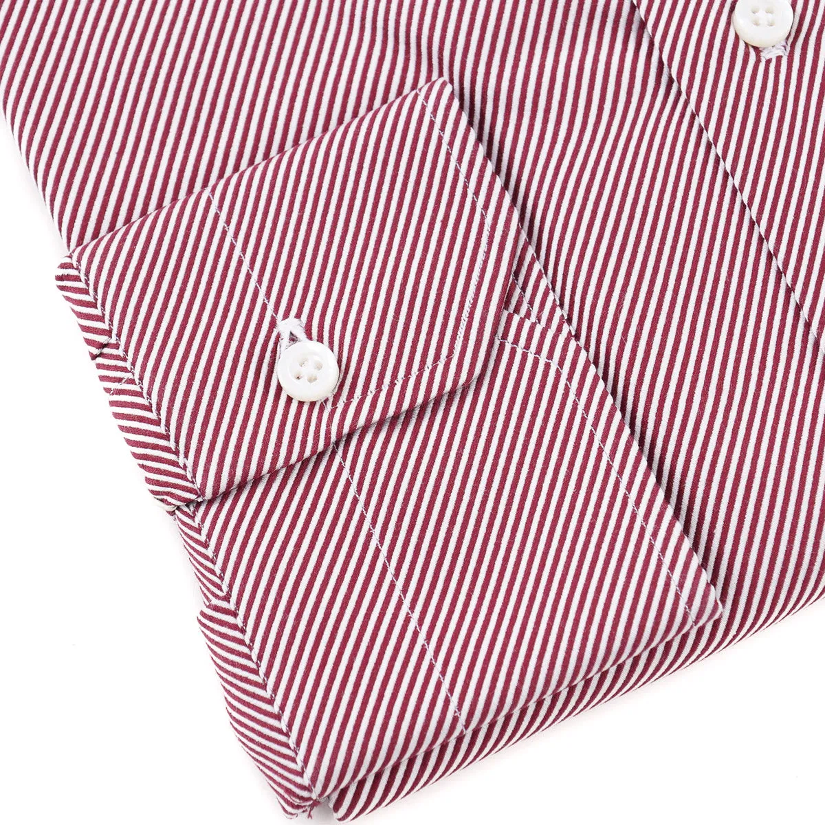 Isaia Tailored-Fit 'Mix' Cotton Shirt