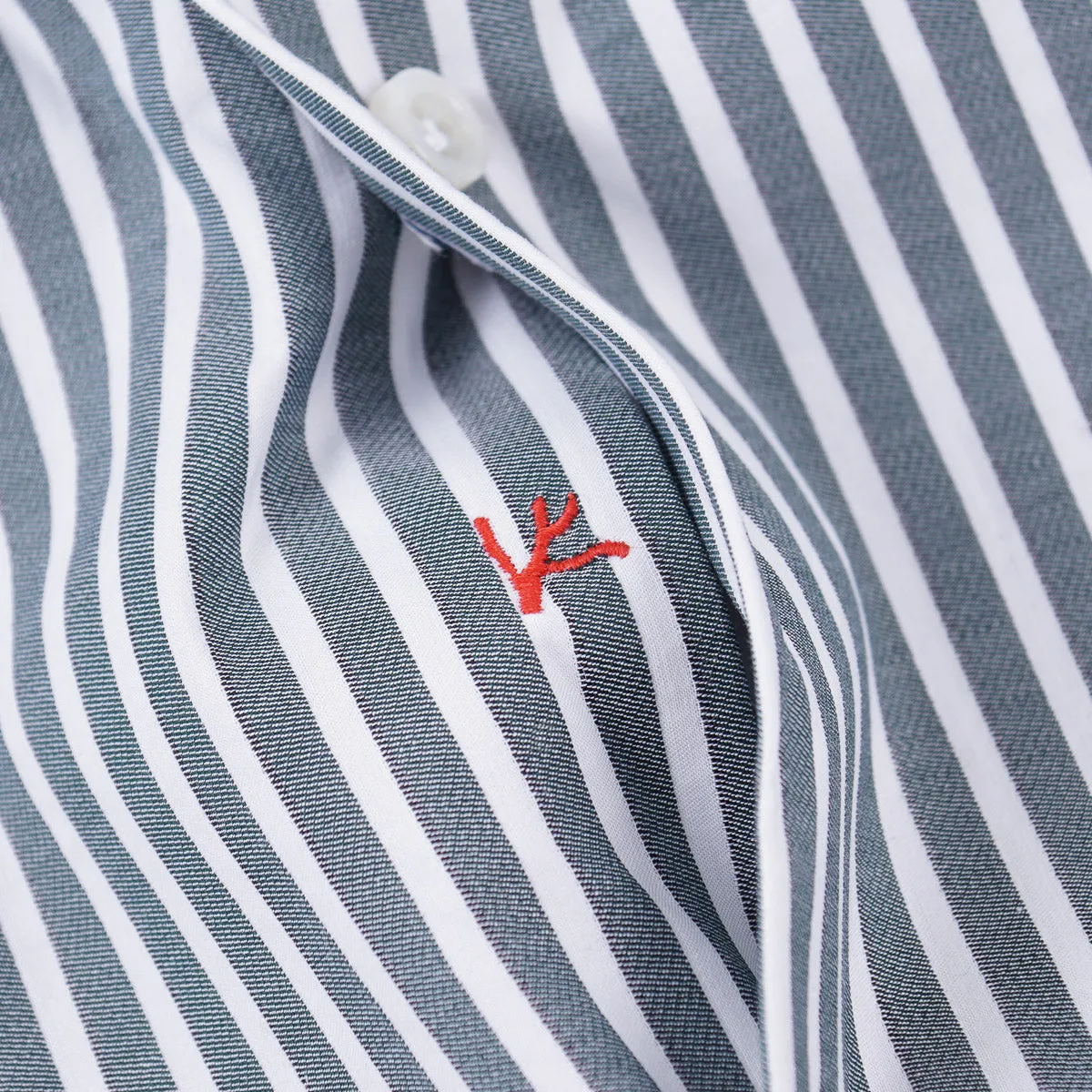 Isaia Tailored-Fit 'Mix' Cotton Shirt