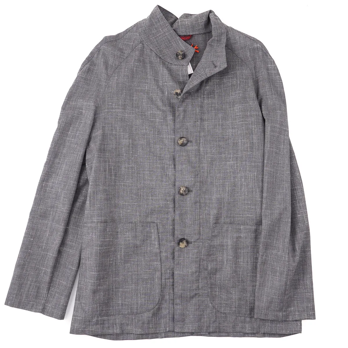 Isaia Wool-Silk-Linen Light Jacket
