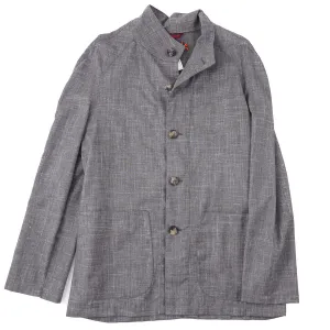 Isaia Wool-Silk-Linen Light Jacket