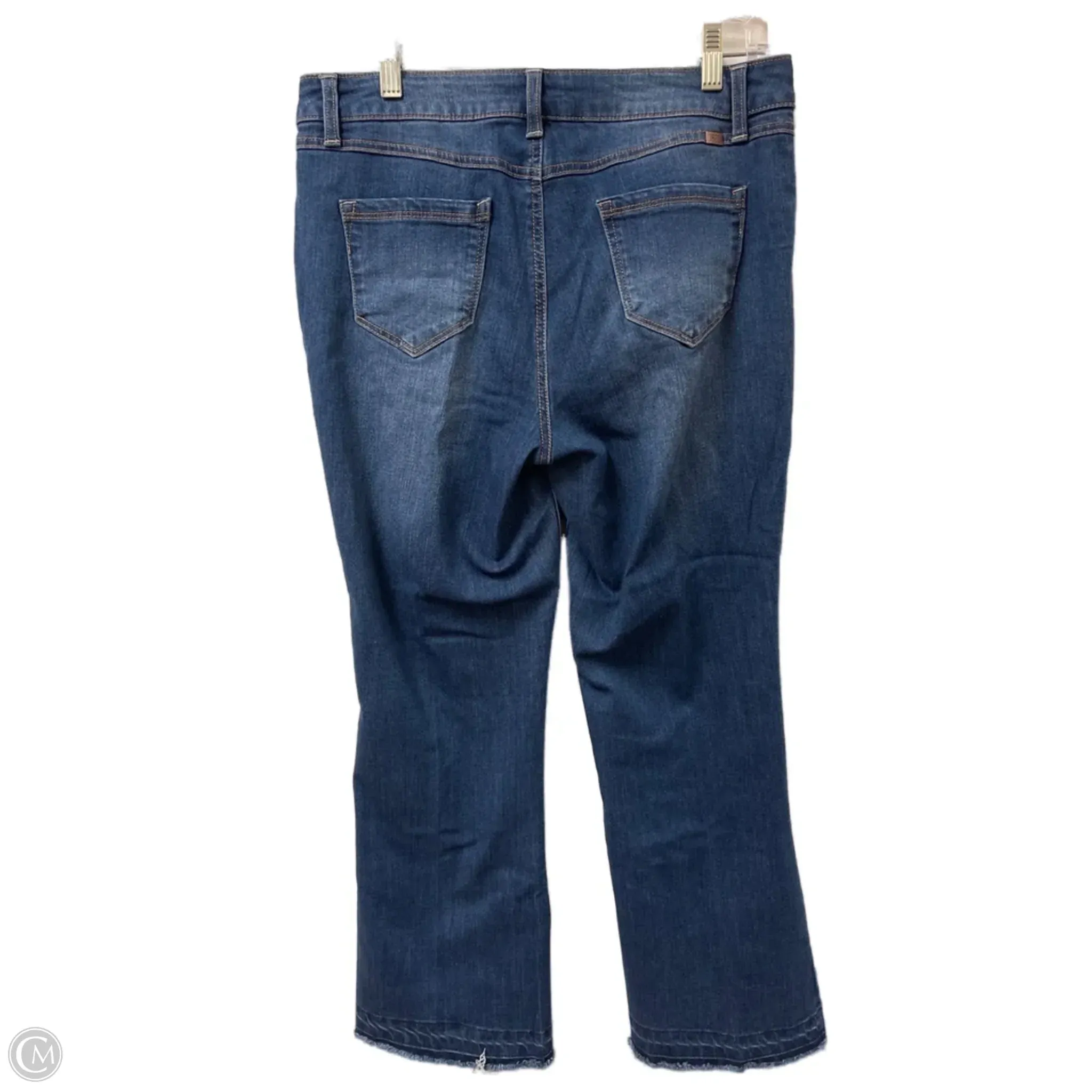 Jeans Boot Cut By 1822 Denim In Blue Denim. Size: 10