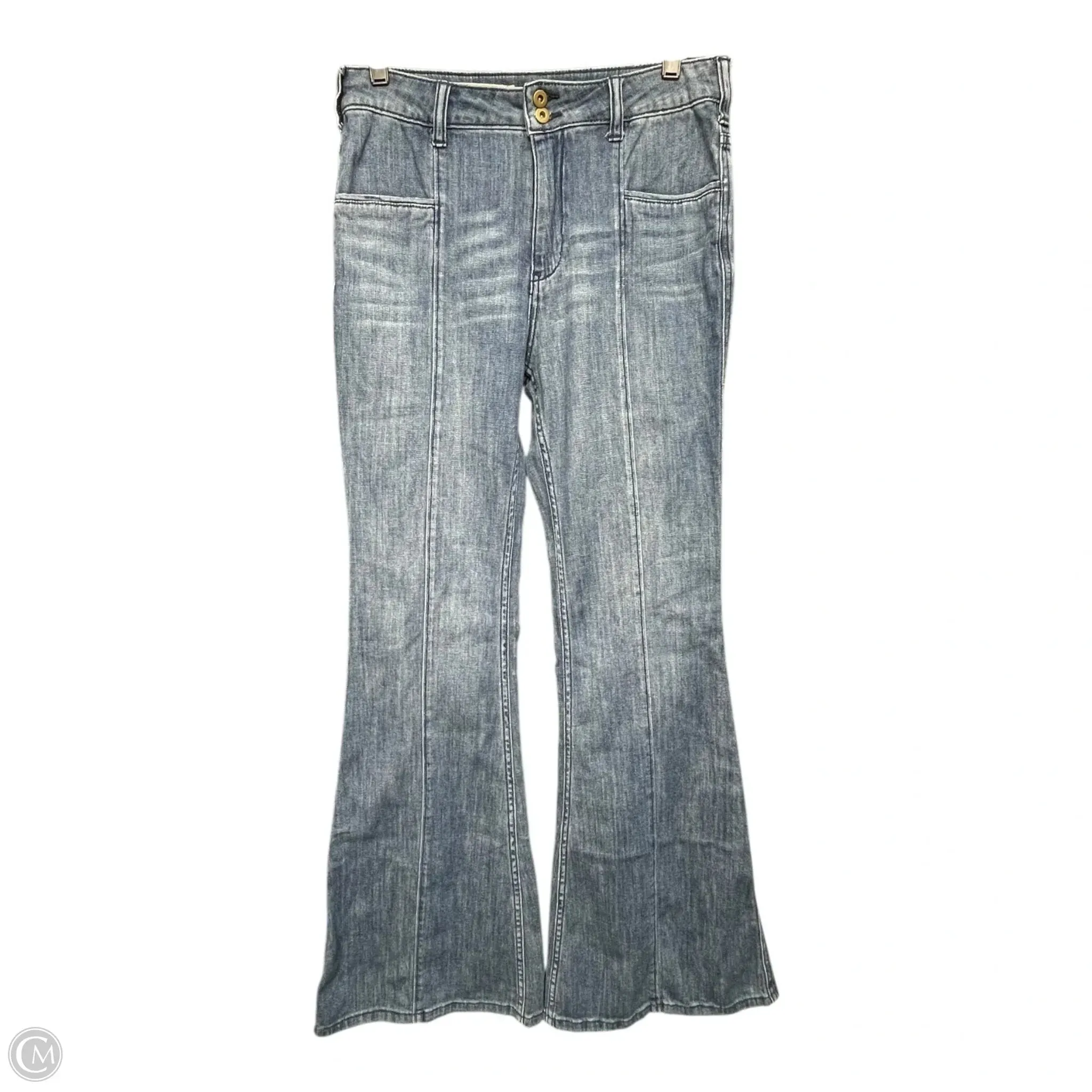Jeans Boot Cut By Pilcro In Blue Denim. Size: 6