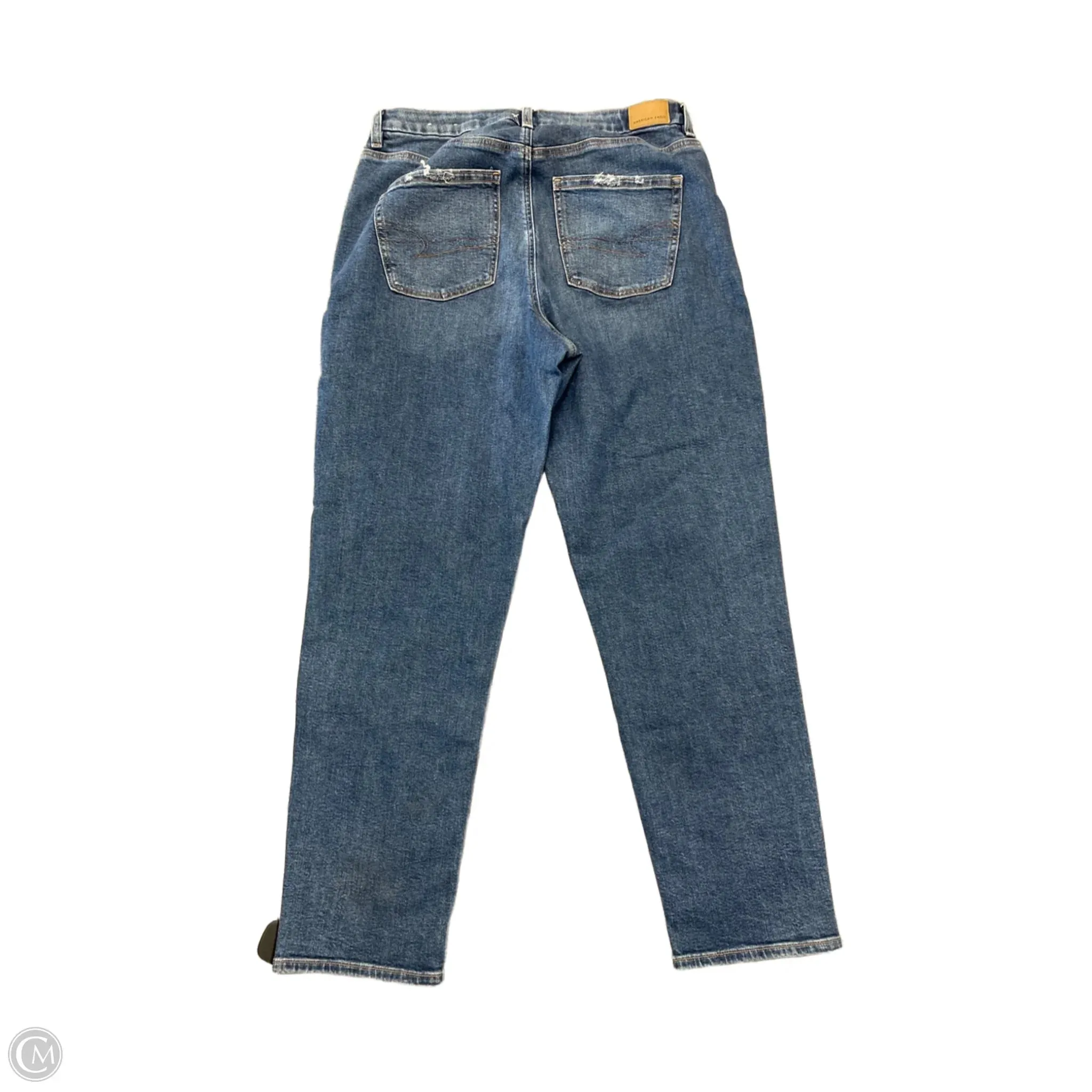 Jeans Boyfriend By American Eagle In Blue. Size: 14